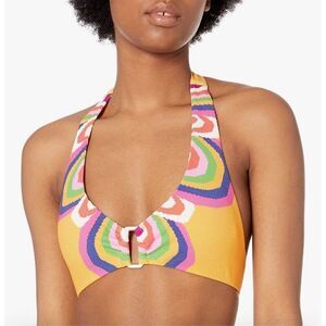 NWT Trina Turk Triangle Halter Bikini Top